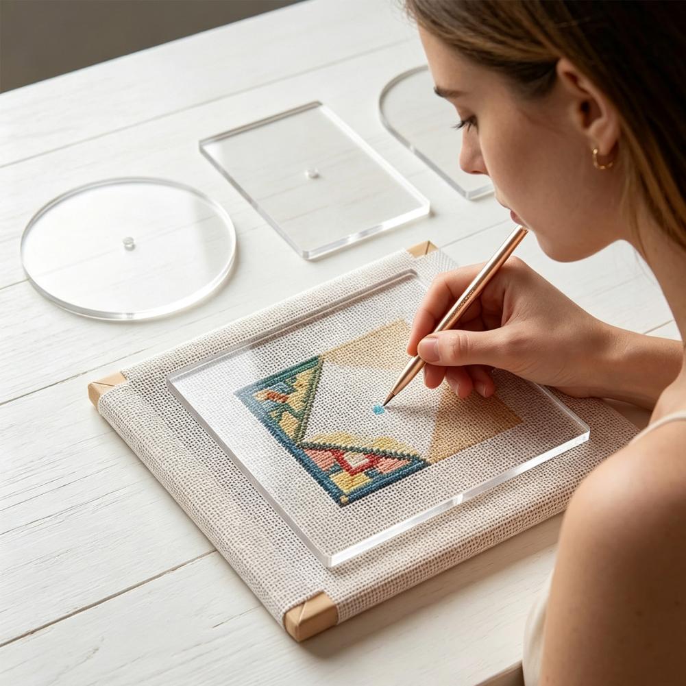 Embroidery Canvas - 5개입 자수 아크릴 템플릿 세트 -