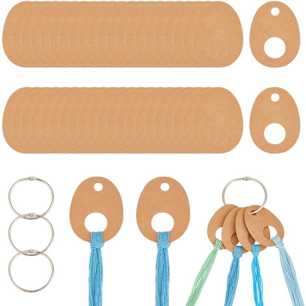 Embroidery Floss - 100Pcs 눈물 방울 치실 스레드 드롭