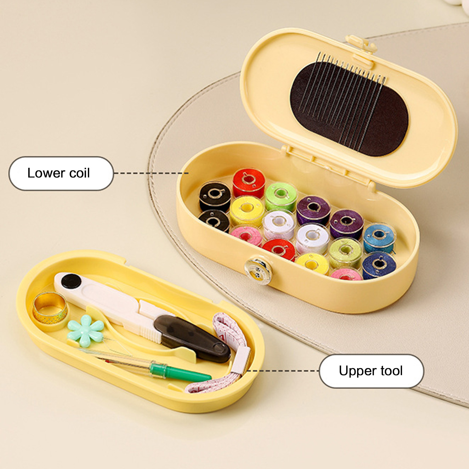 자석 재봉 키트 휴대용 바늘통 박스 학생 기숙사 및 여 - Needle Minder Magnet 리뷰 및 가격