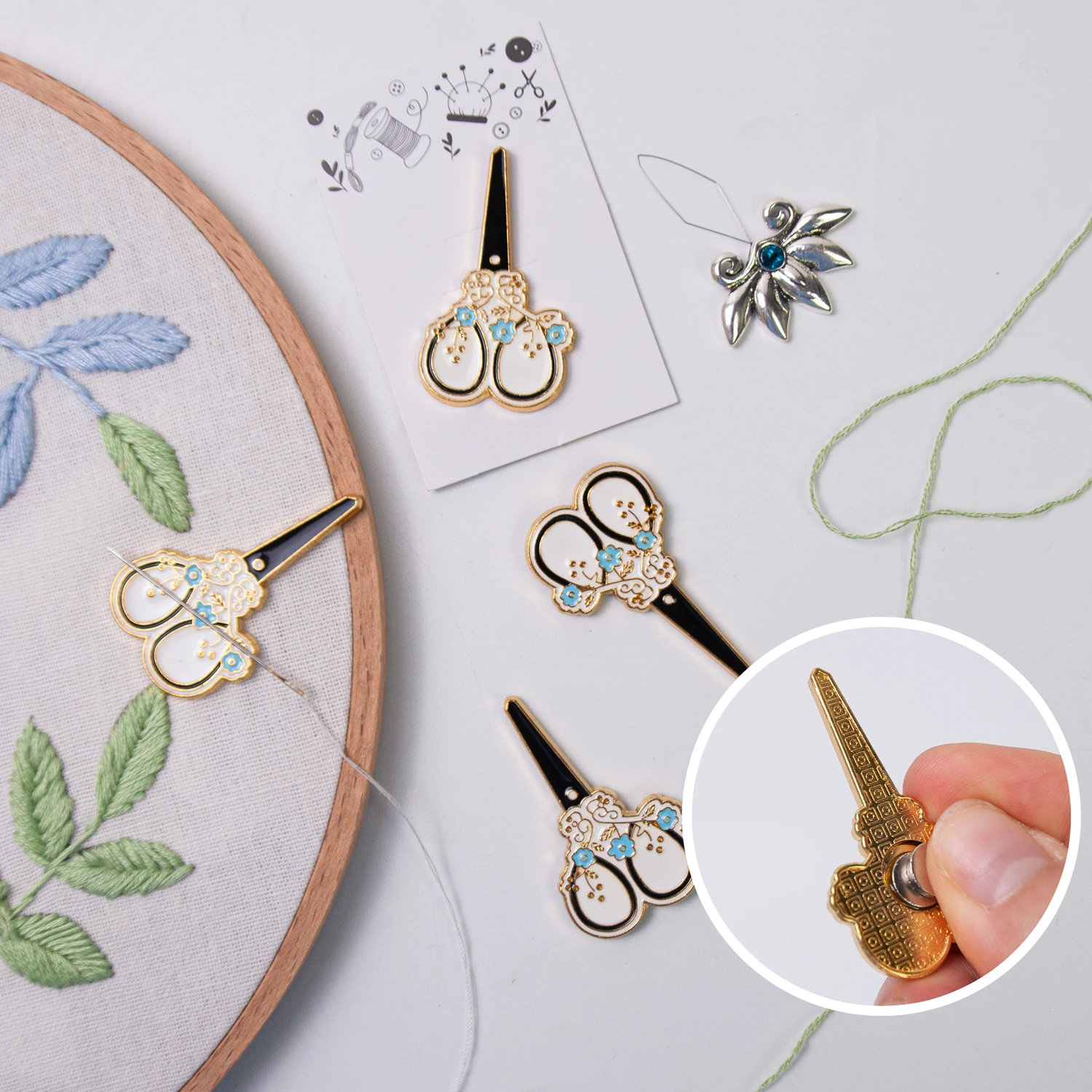 바늘 Minder 바느질 마그네틱 키퍼 에나멜 바늘 핀 - Needle Minder Magnet 리뷰 및 가격