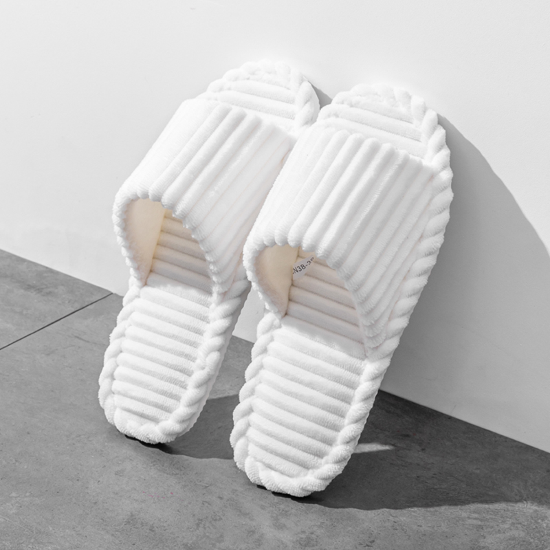 여성용 오픈토 통기성 실내 슬리퍼, 미끄럼 방지 플랫  - Embroidery Flat Shoes 리뷰 및 가격