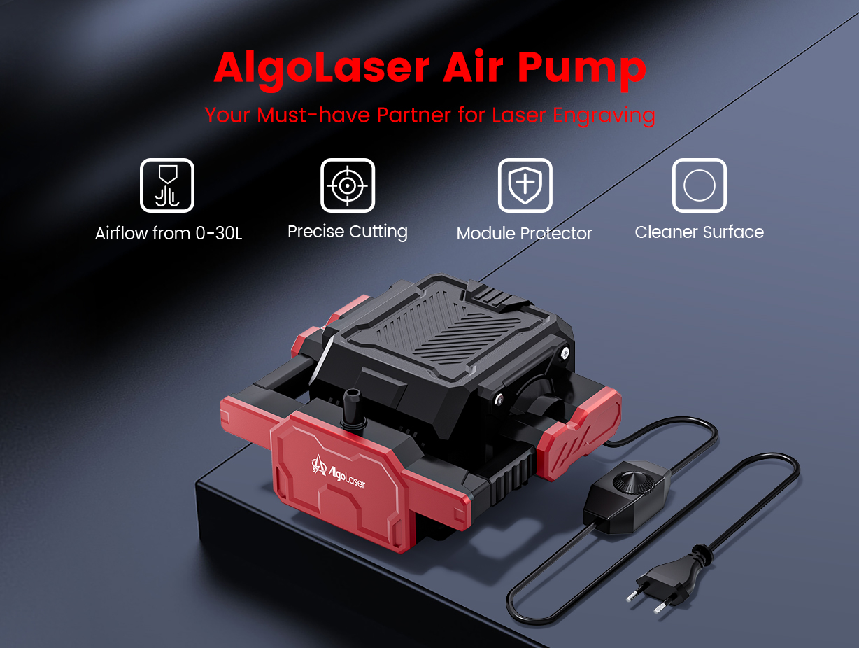 AlgoLaser 조정 가능한 에어 어시스트 펌프 키트 - Embroidery Removal 리뷰 및 가격