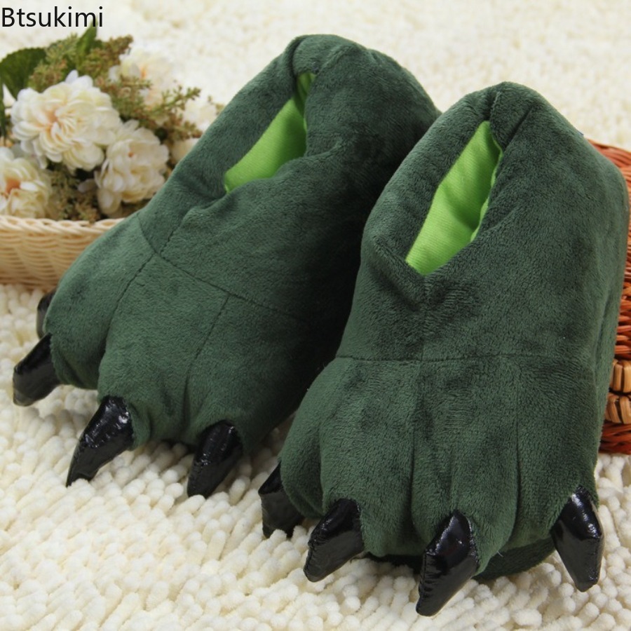 새로운 겨울용 따뜻하고 부드러운 실내 슬리퍼 부모 자녀 - Embroidery Flat Shoes 리뷰 및 가격