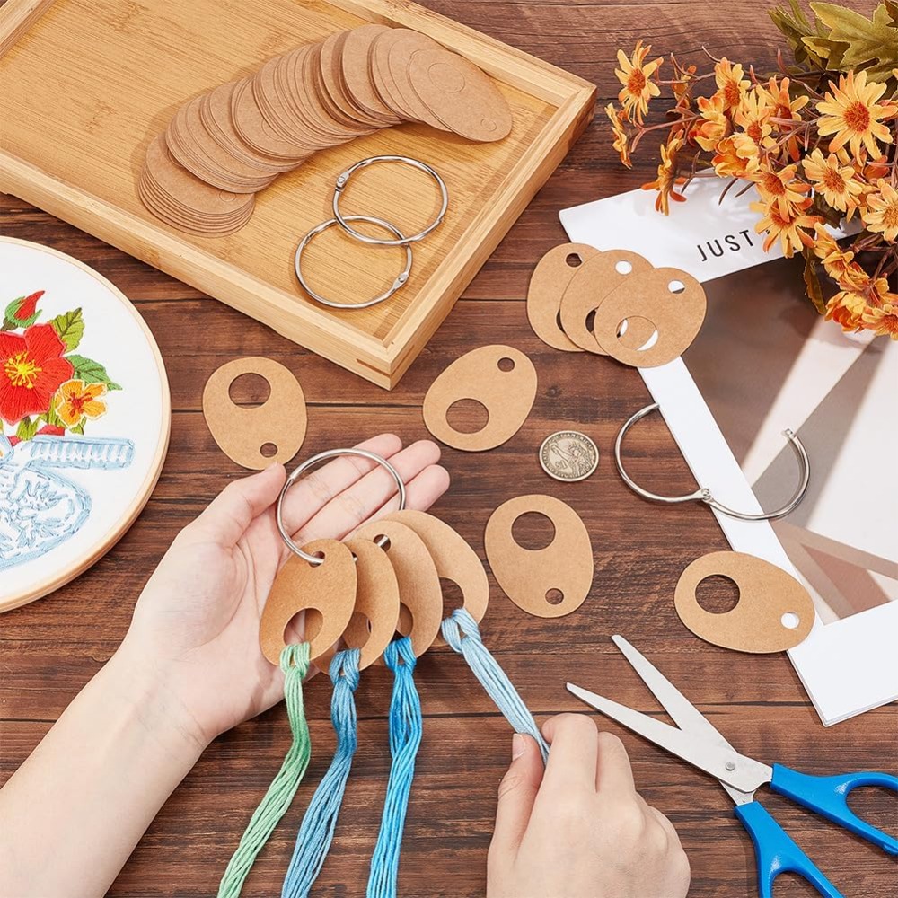 100Pcs 눈물 방울 치실 스레드 드롭 Burlywo - Embroidery Floss 리뷰 및 가격