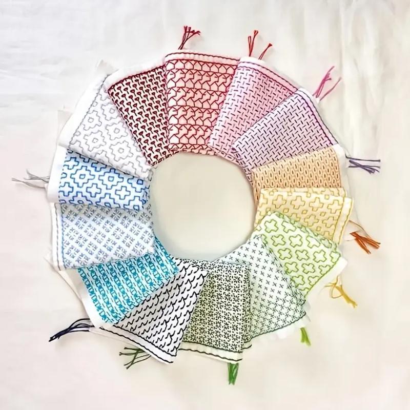 9/32개 실과 바늘 데님 원단 손자수 키트 재봉 용품 - Embroidery Needle 리뷰 및 가격